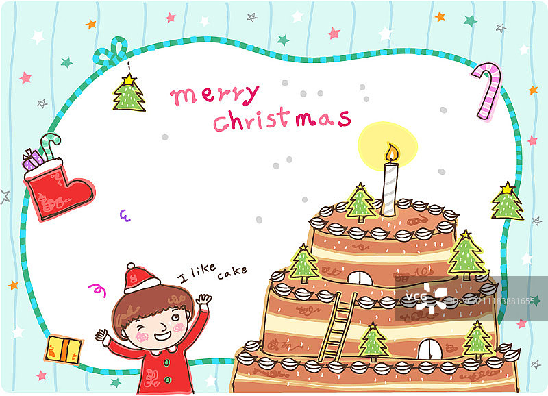圣诞节概念矢量素材图片素材
