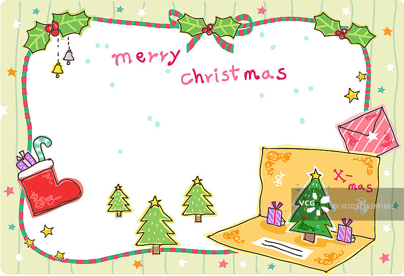 圣诞节概念矢量素材图片素材