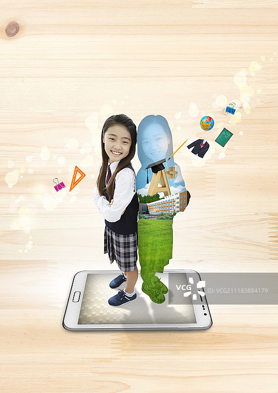 教育主题数字合成图像图片素材