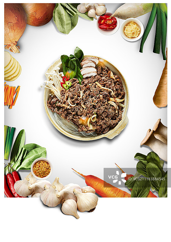 食物合成图像图片素材