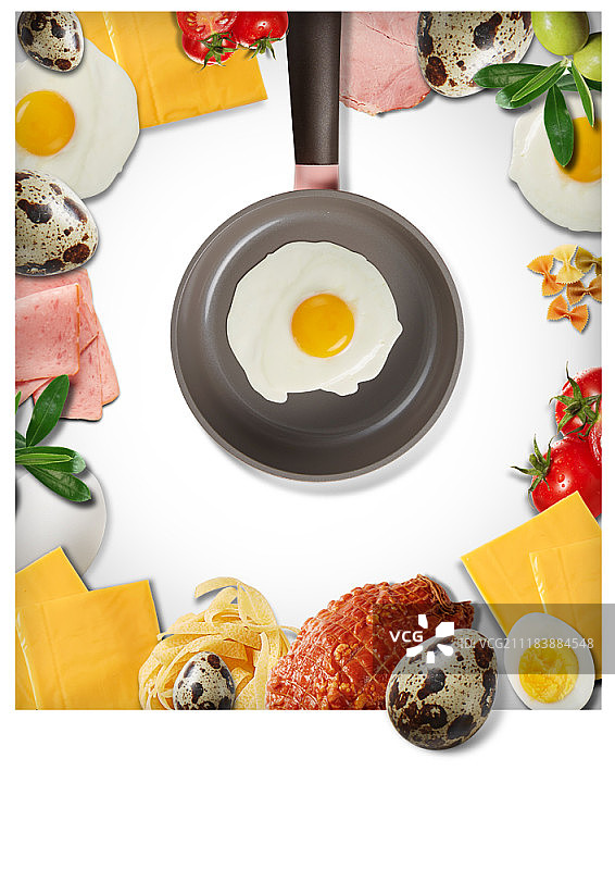 食物合成图像图片素材