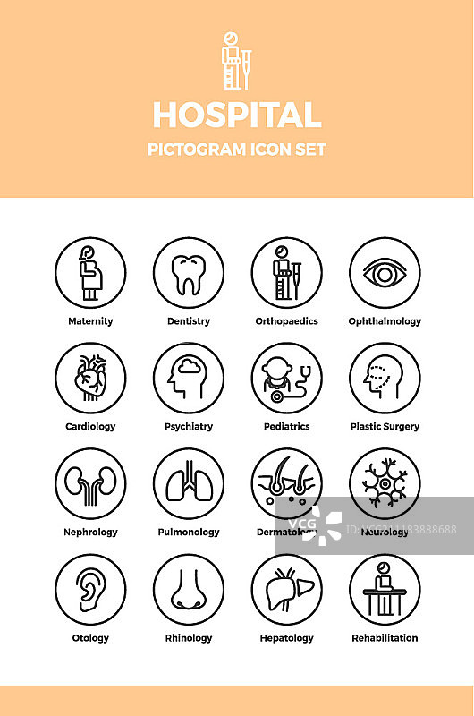 象形图图标集图片素材