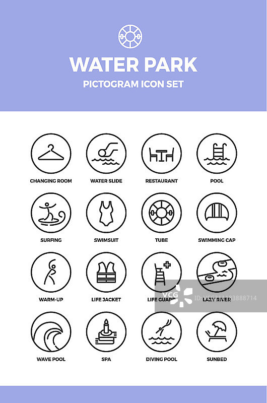 象形图图标集图片素材