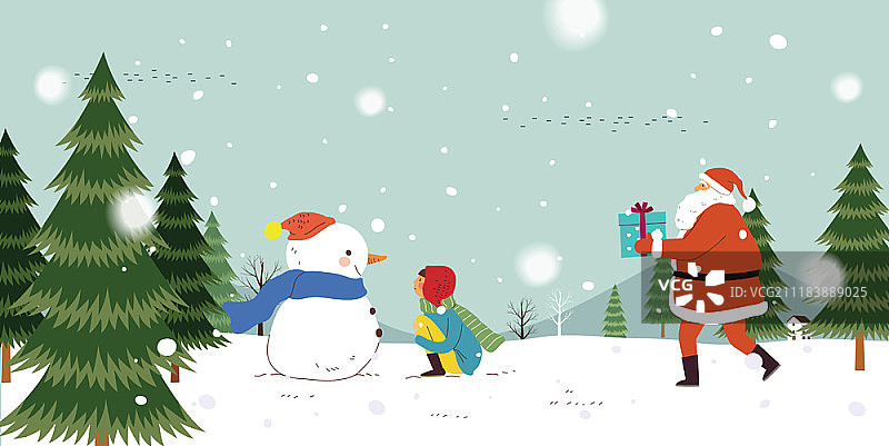 圣诞节概念矢量素材图片素材