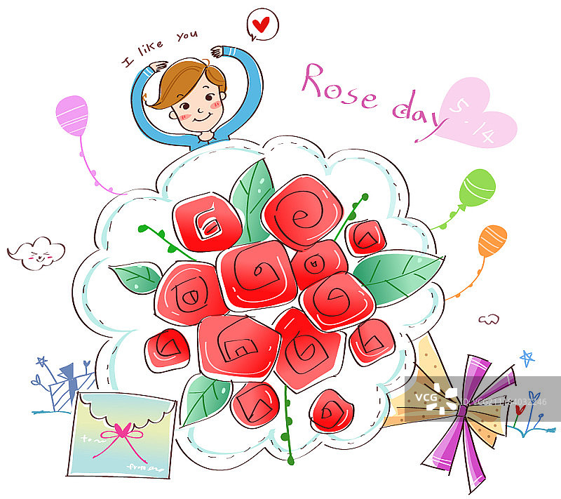 热恋中的年轻情侣图片素材