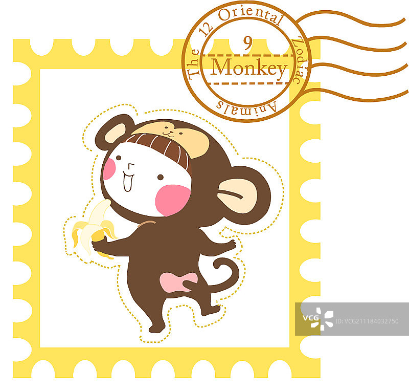中国生肖概念印章设计图片素材
