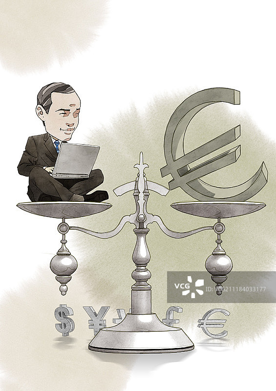 世界经济概念插画图片素材