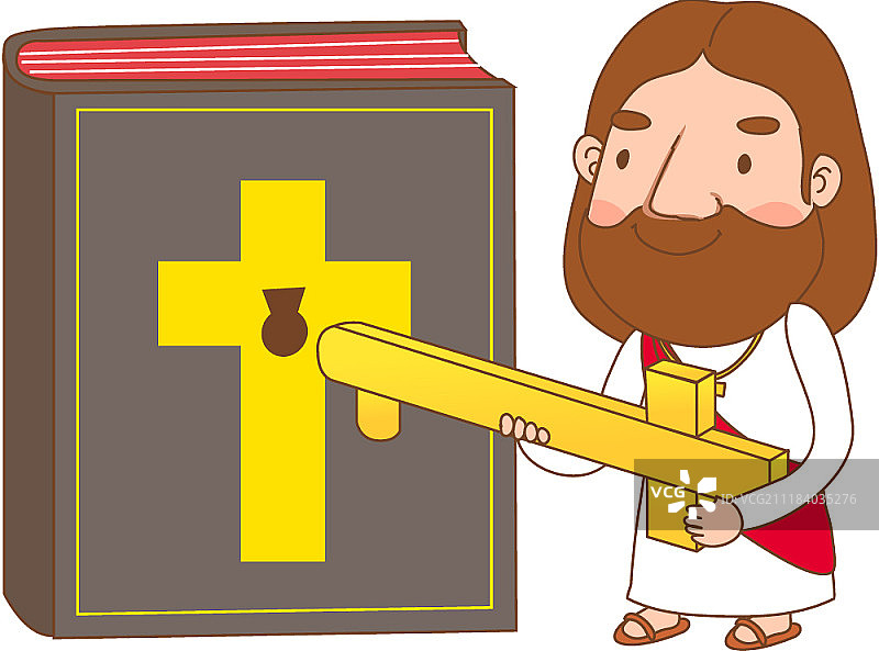 基督教概念矢量插画图片素材