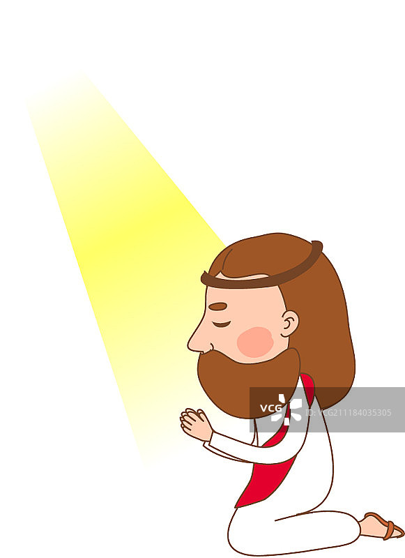 基督教概念矢量插画图片素材