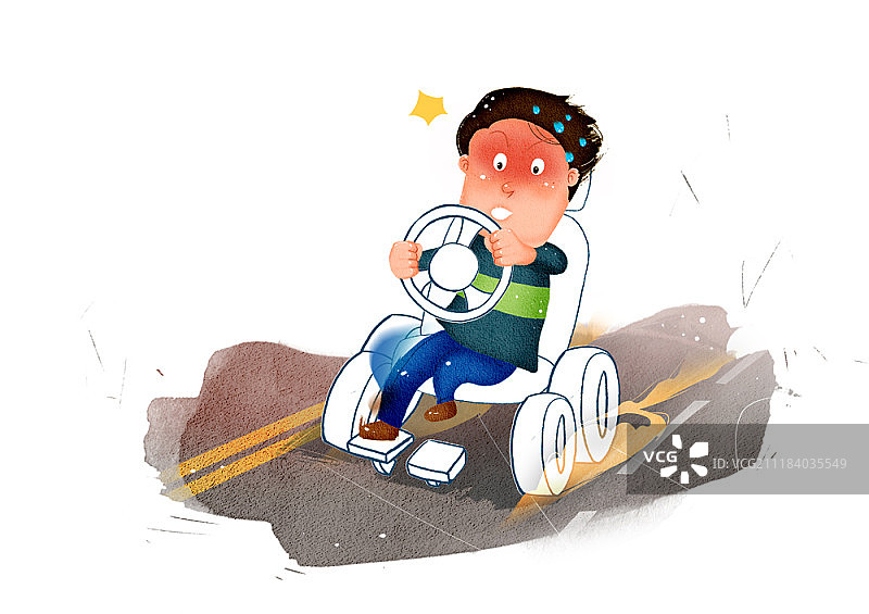 交通安全概念插图图片素材