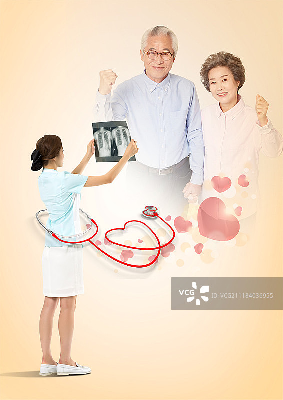 医疗保健概念数字合成图像图片素材