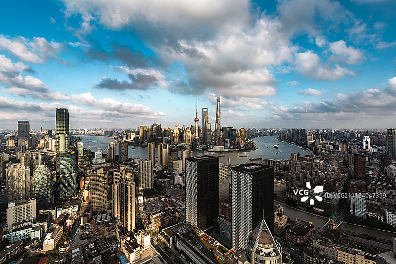 上海中信广场视角图片素材
