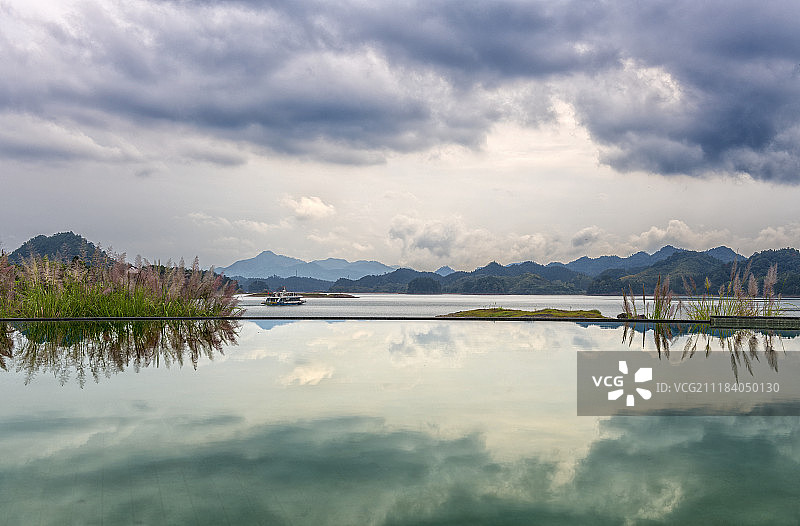 中国浙江省杭州市文渊狮城图片素材