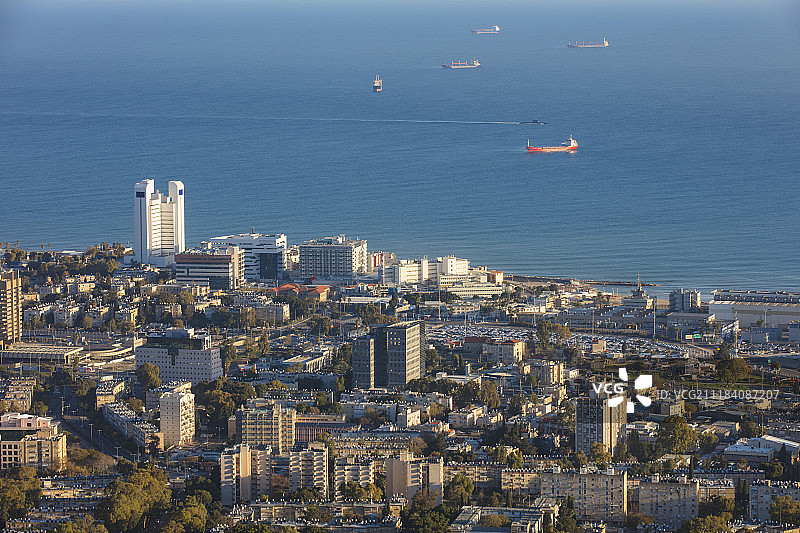 法海城市全貌图片素材