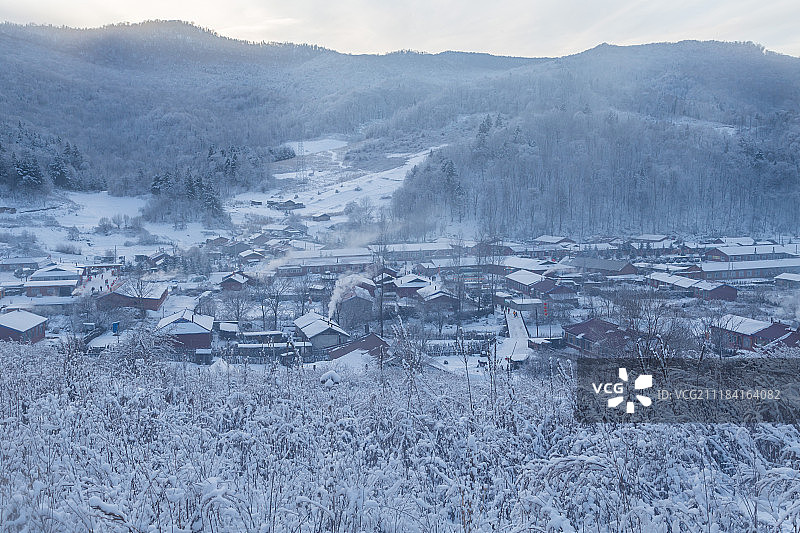 吉林雪乡林场图片素材