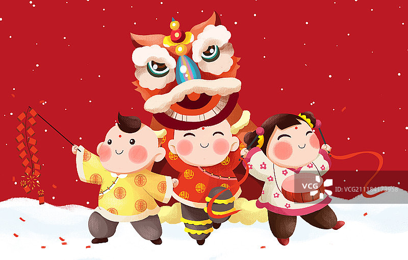 贺新年图片素材