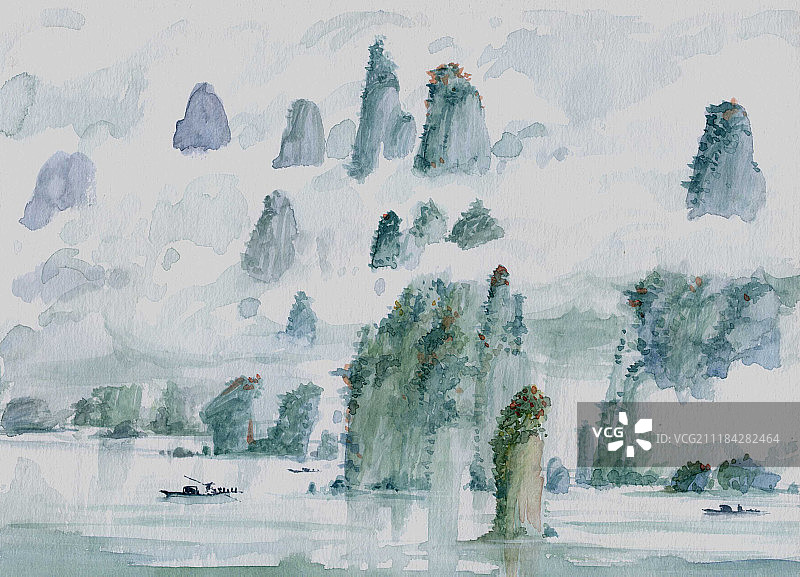 桂林山水图片素材