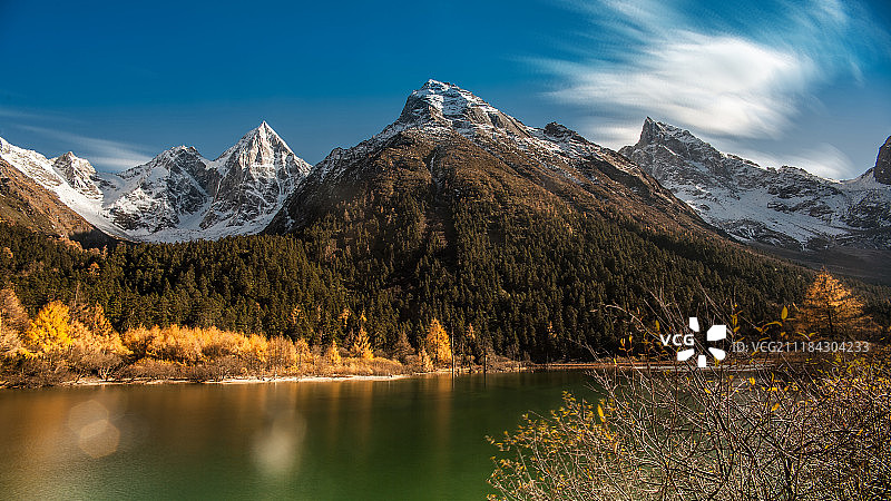 四川省毕棚沟风光图片素材