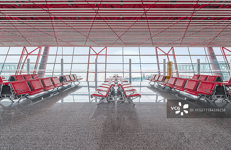 首都机场候机厅图片素材