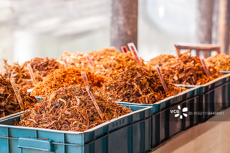 传统手工制作梅干菜图片素材