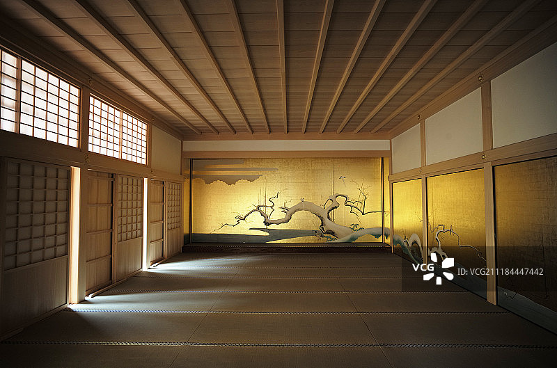 日本名古屋城内装饰图片素材