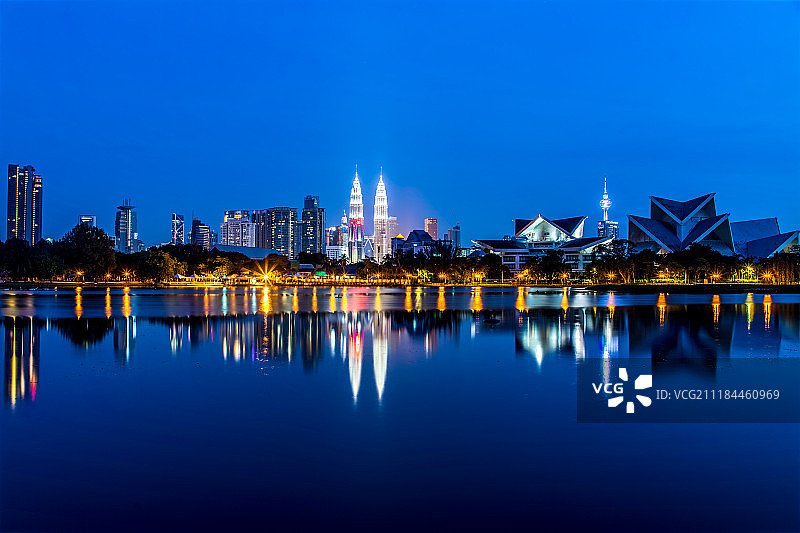 马来西亚吉隆坡天际线图片素材