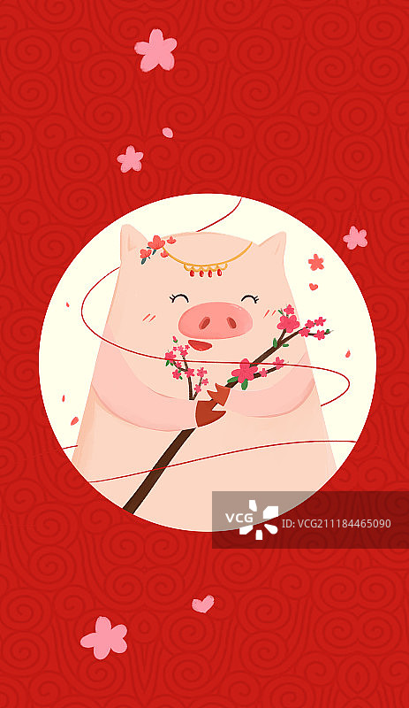 桃之夭夭灼灼其华图片素材