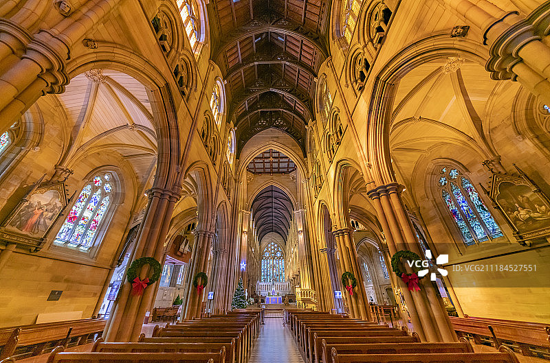 悉尼圣玛丽亚大教堂图片素材