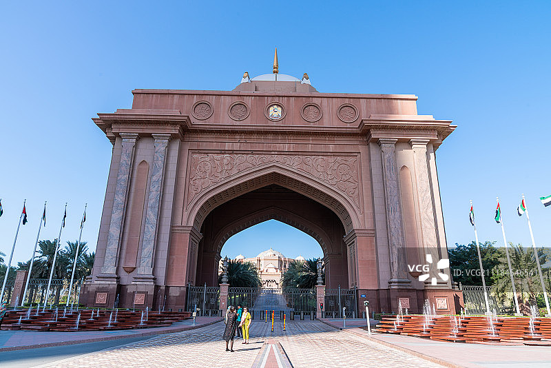 阿布扎比八星皇宫酒店图片素材