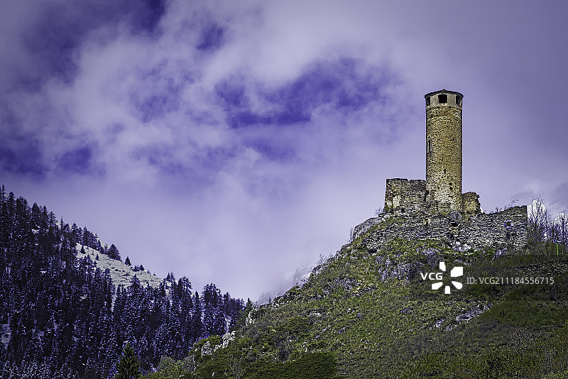 拉萨勒城堡图片素材