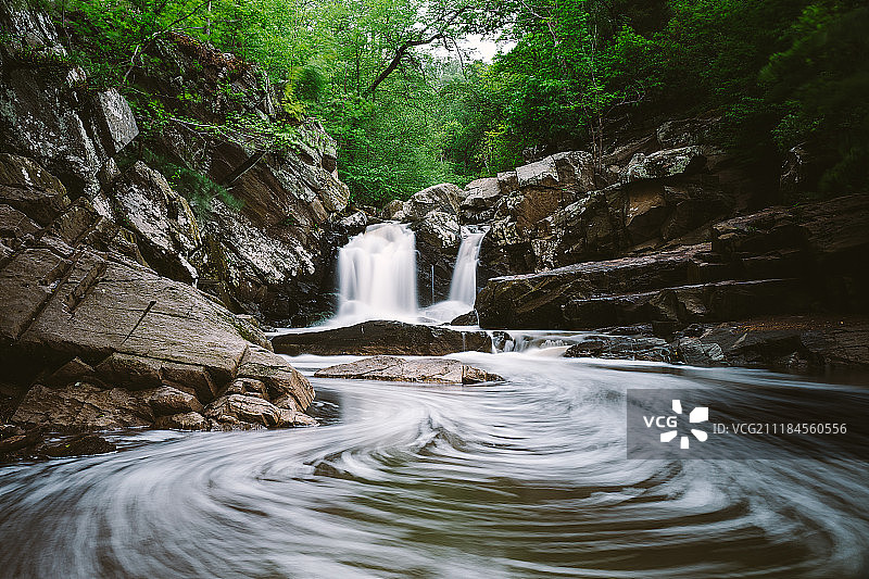 斯科特奔跑瀑布图片素材