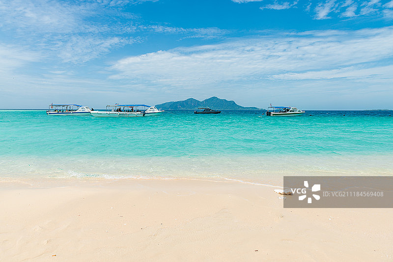 马来西亚仙本那海景图片素材