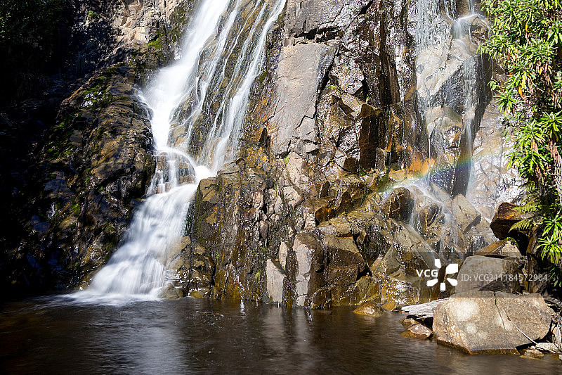 史蒂文森瀑布，马里斯维尔图片素材
