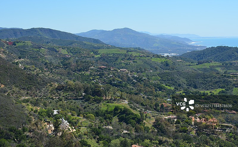 加利福尼亚州罗梅罗步道图片素材