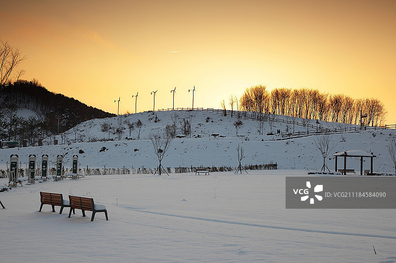 冬天的场景图片素材