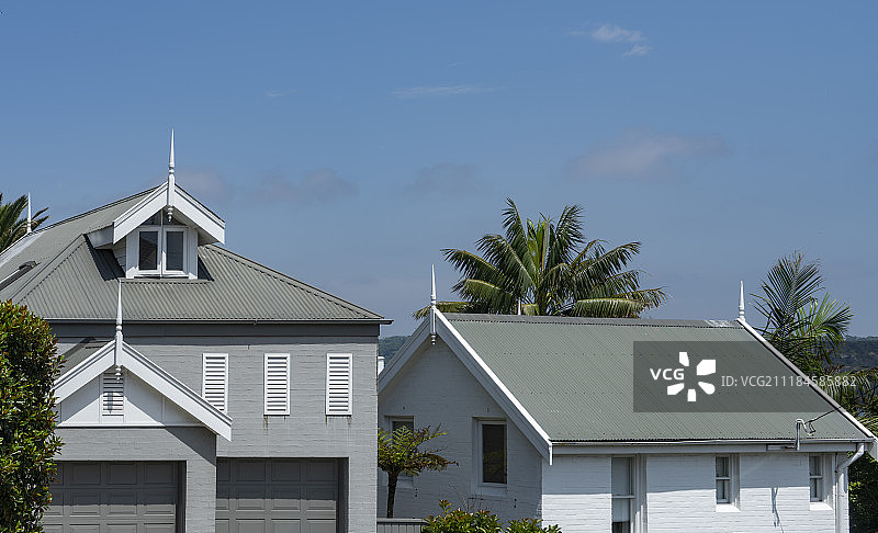 热带的别墅小洋楼图片素材