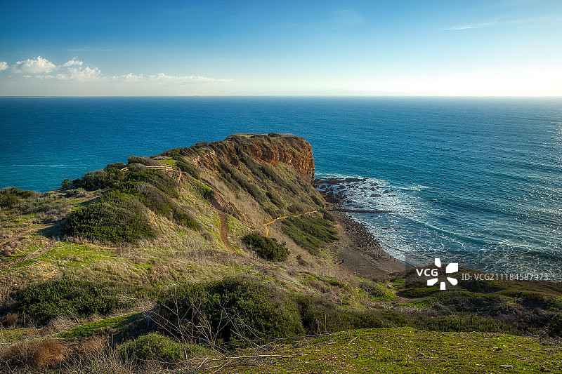 灵感点的壮丽悬崖图片素材