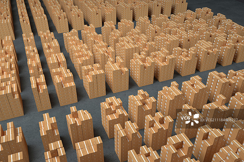 3D产品仓库 物流图片素材