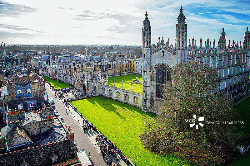 剑桥国王学院图片素材