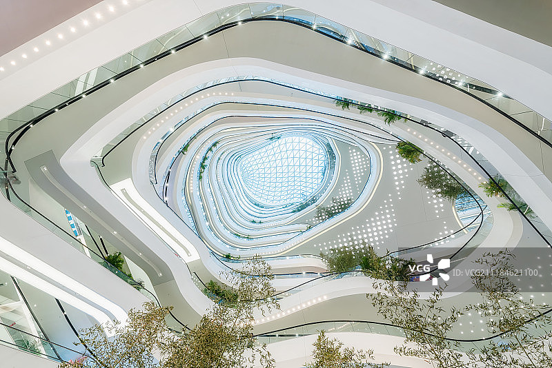 现代建筑内部高清图图片素材