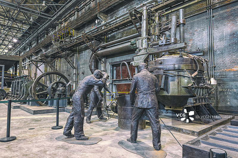 中国，辽宁省，沈阳市，中国工业博物馆图片素材