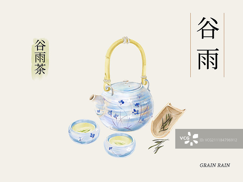 谷雨图片素材