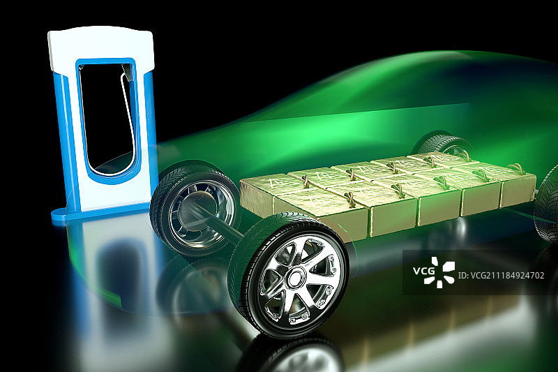 3D新能源汽车图片素材