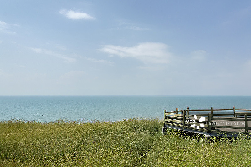 青海湖鸟岛风光图片素材