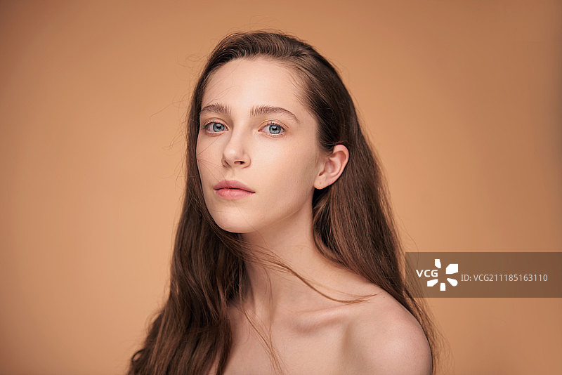 西方女人妆面图片素材