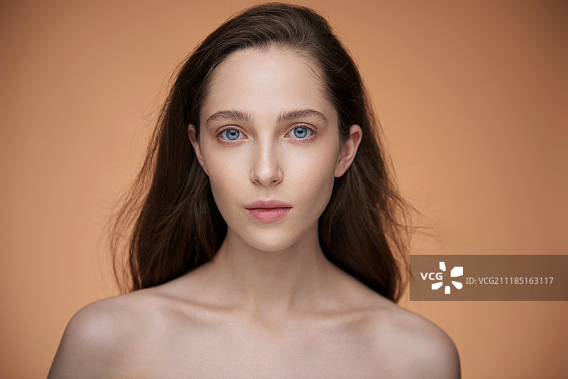 西方女人妆面图片素材