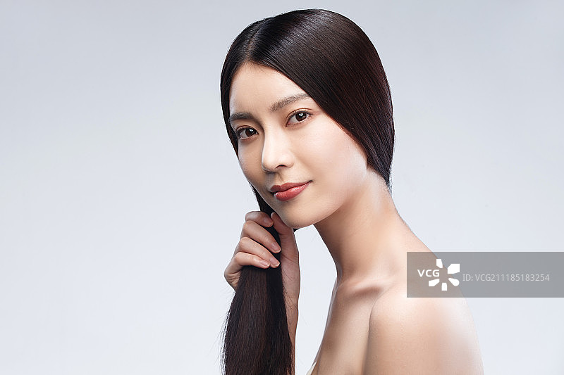 美女妆面图片素材