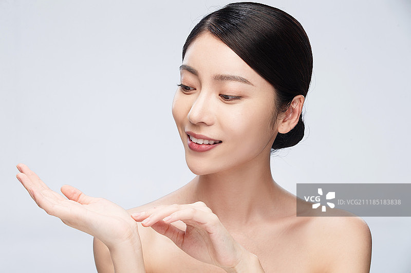 美女妆面图片素材