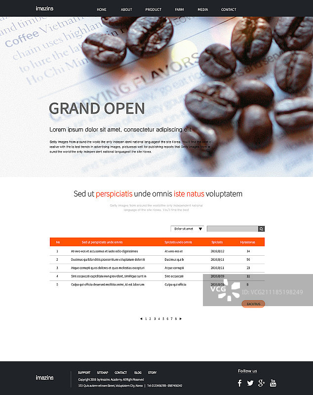 网站模板设置图片素材