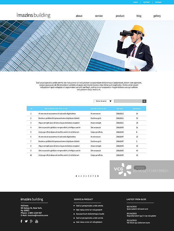 网站模板设置图片素材